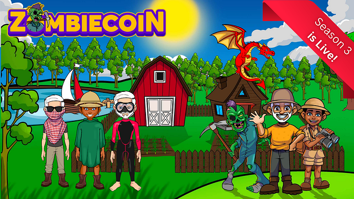 الكشف عن الموسم الثالث من Zombiecoin: انطلق في مغامرات مثيرة في New Frontiers!